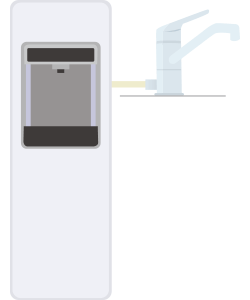 水道直結型ダイオーズ「ピュレスト」のイラスト